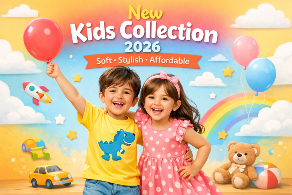 Cute & Stylish Kids Wear